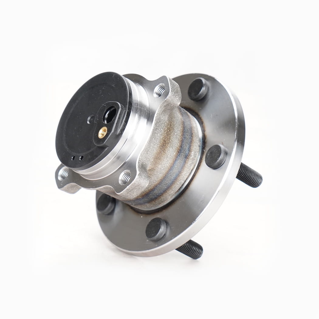 HANHUB 512347 Rear Wheel Hub and Bearing Assembly Compatible with Mazda 3 3 Sport 5 Replaces HA590099 BR930681 VKBA6801 713615750 R17036 HUB040-T35 3N61-2C299A BBM22615XB BP4K2615XB BP4K2615XC BP4K2615XD 5-Lug