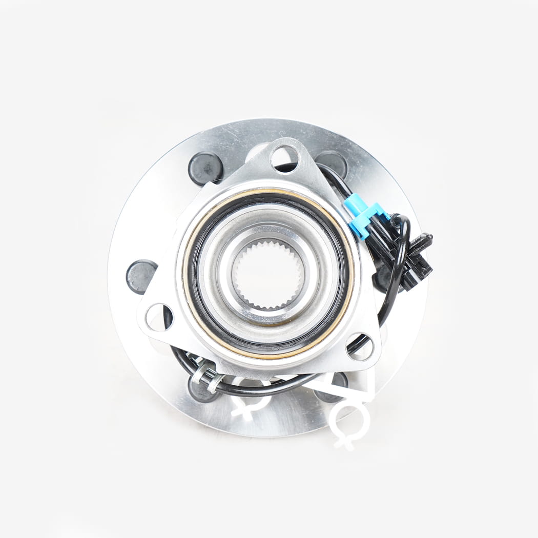 HANHUB 515024 Front Wheel Hub and Bearing Assembly Compatible with ESCALADE Chevy K1500 PICKUP K1500 SUBURBAN K2500 PICKUP K2500 SUBURBAN TAHOE YUKON Replaces SP550307 BR930346 9333008 15997071 15997072 FW724 6-Lug