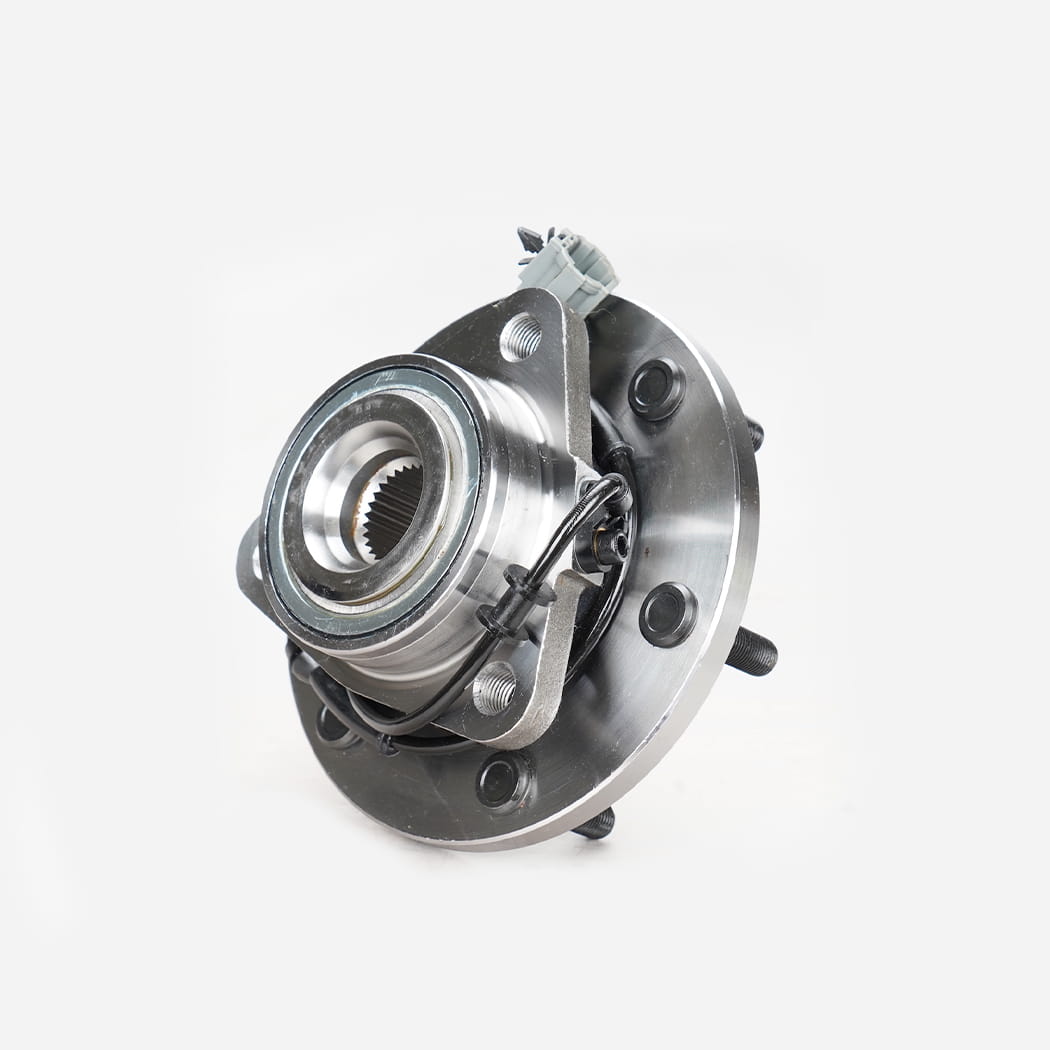 HANHUB 515125 Front Wheel Hub and Bearing Assembly Compatible with QX56 ARMADA TITAN Replaces BR930829 SP500703 40202-ZR00B 40202-ZR40A 40202-ZR40B 6-Lug